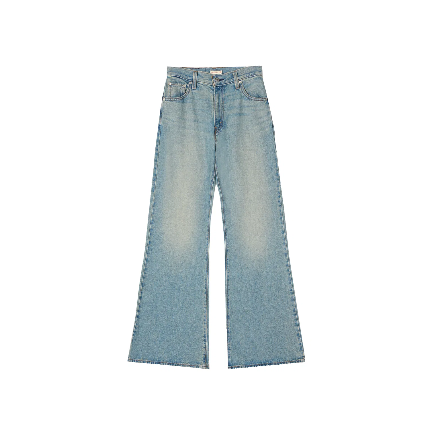 Женские джинсы клеш Light Blue Levi's