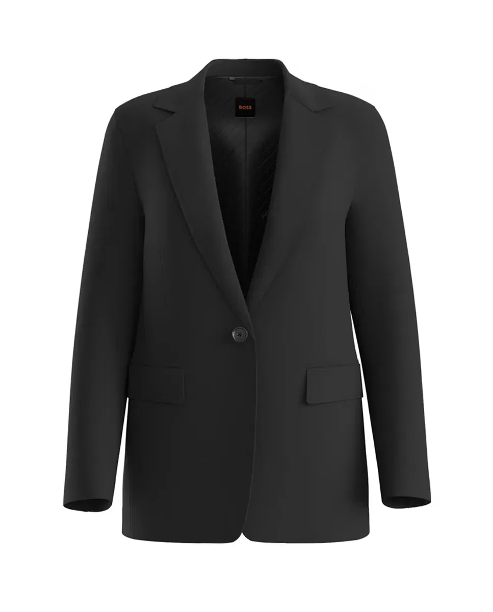 Женский блейзер с длинным рукавом Boss, Negro