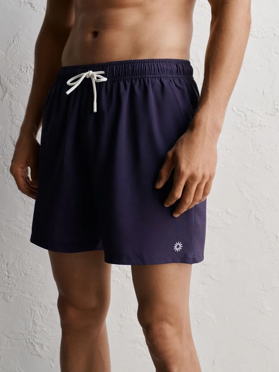 Шорты для плавания Next Board Shorts 'Motion-Flex' темно-фиолетового цвета — фото 2