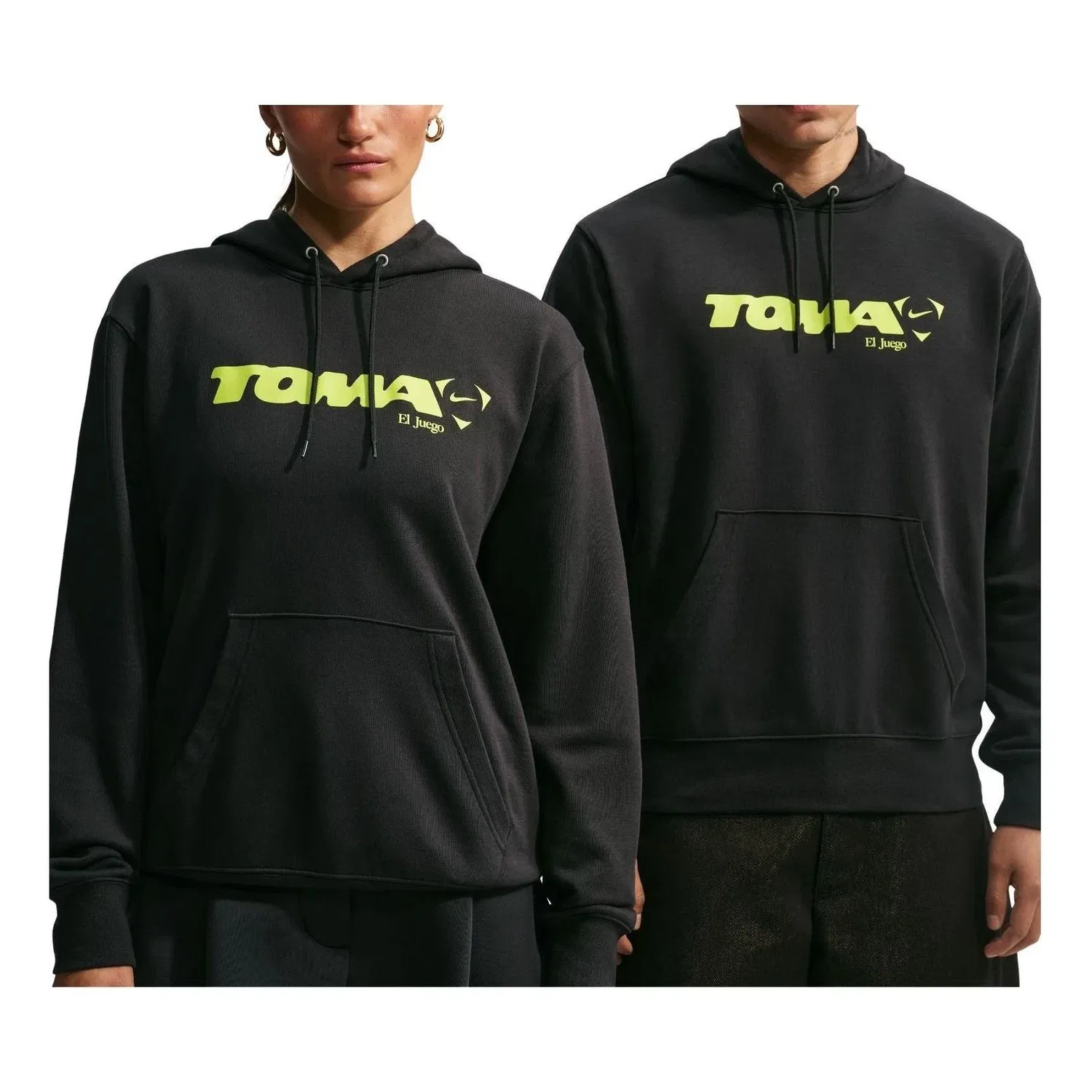 Мужской пуловер-худи с капюшоном Nike x TOMA Soccer Pullover Hoodie, черный