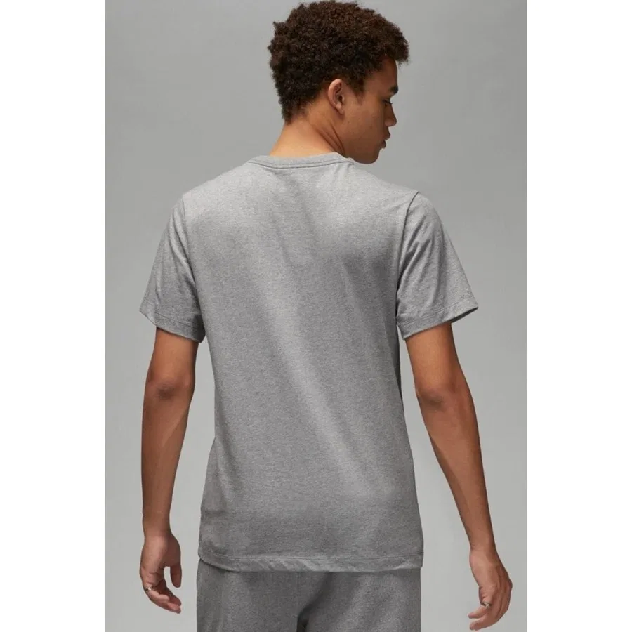 Футболка спортивная с графическим принтом Mj Brand Graphic Crew Nike, Серый — фото 3