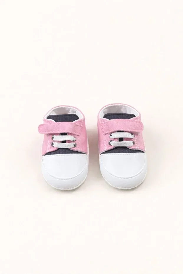 Детские туфли для мальчиков с плоской подошвой Numix Baby Kids, Pink — фото 2