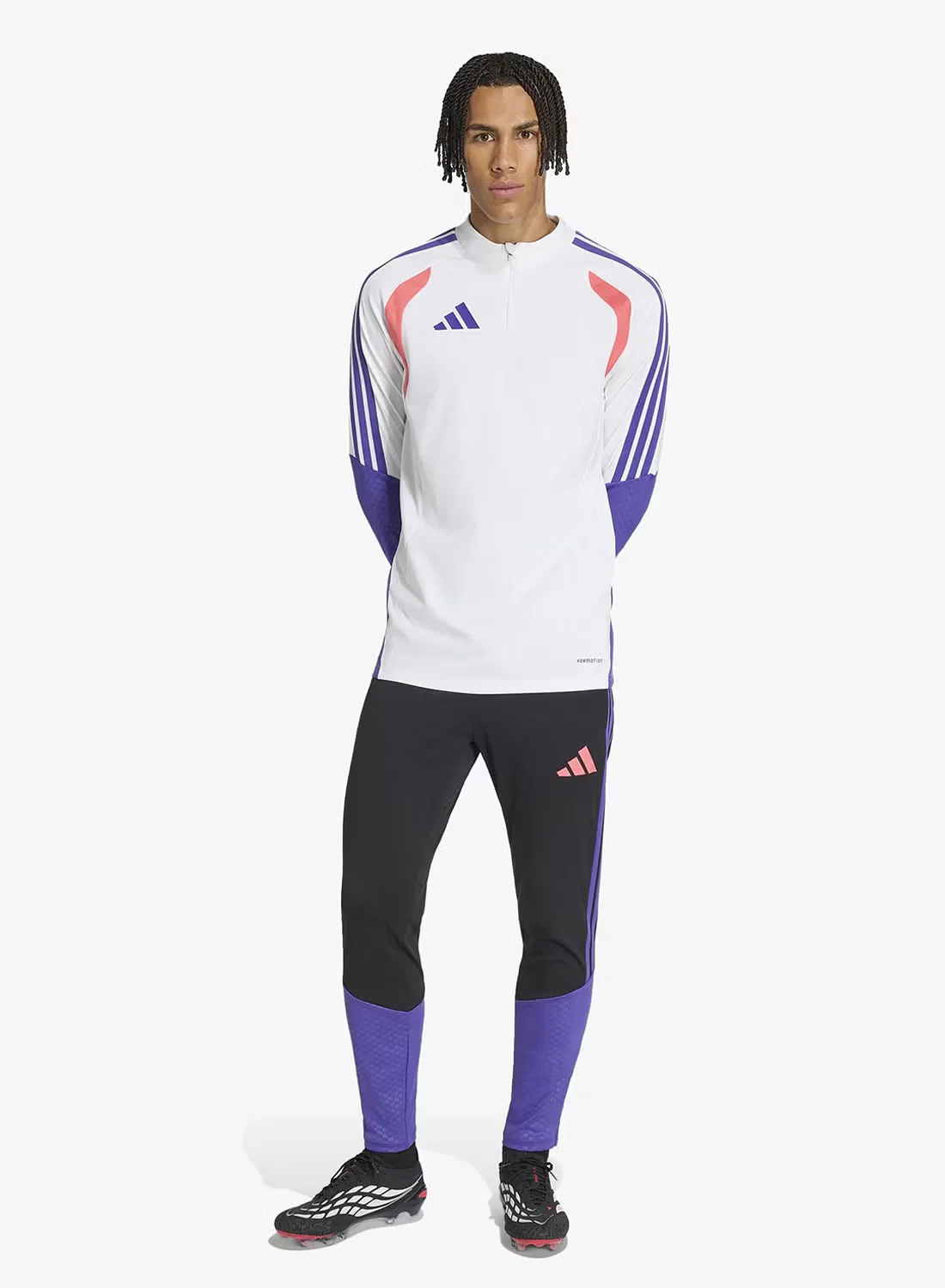 Штаны спортивные с зауженным кроем Tiro 26 Adidas, черный — фото 3