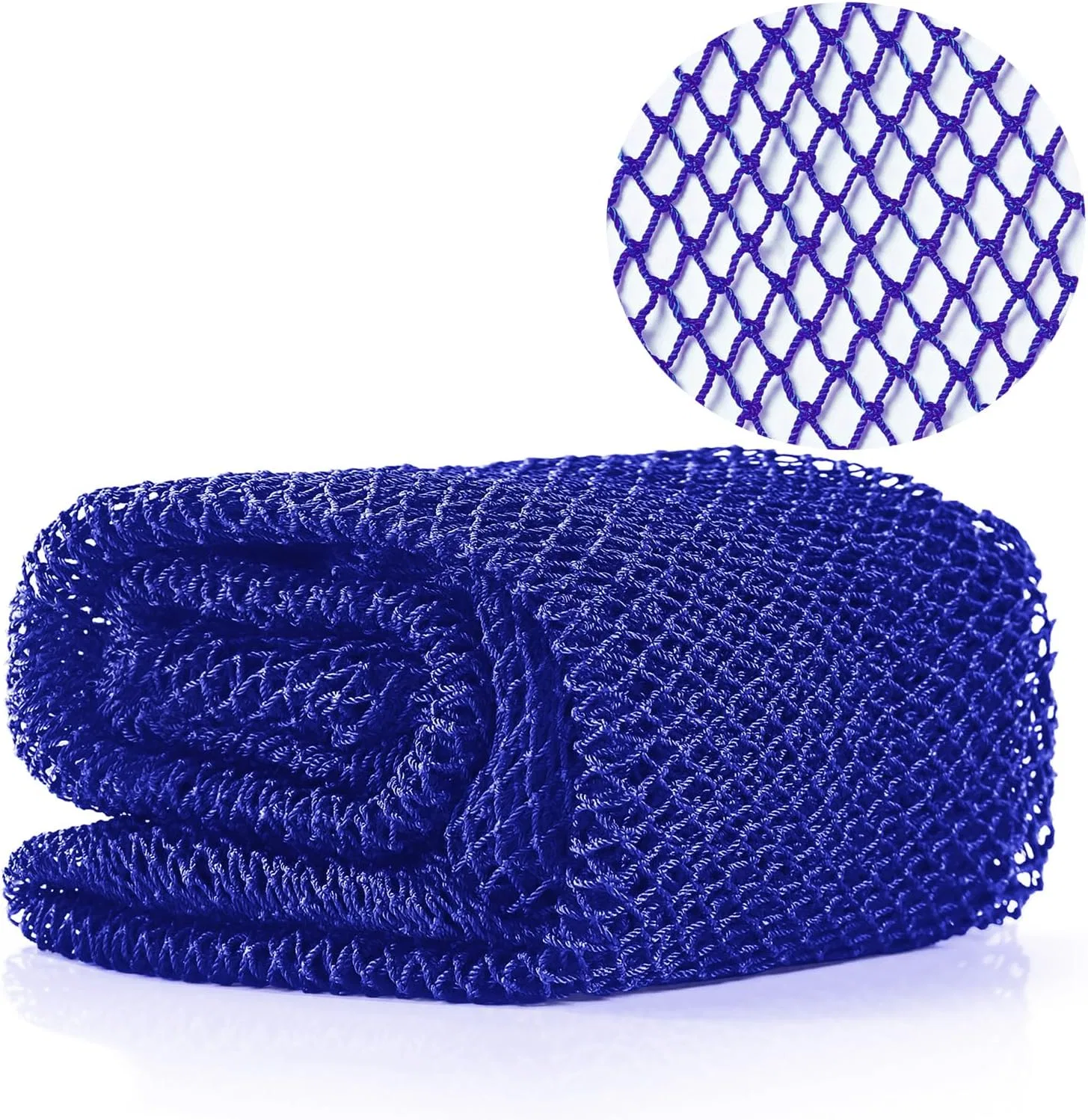 Скребок для тела Mesh, JASSINS, 1 шт, 30x80 см, Blue
