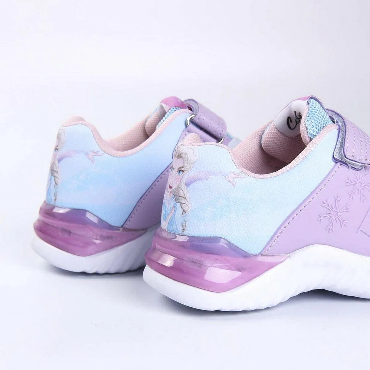 Детские спортивные кроссовки с LED-подсветкой Frozen Elsa Disney Frozen, Blau — фото 4
