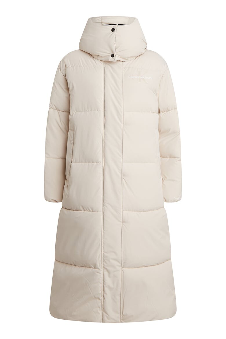 

Пальто Calvin Klein Non Down Oversized Long, бежевый