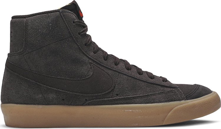 Кроссовки Nike Blazer Mid 77 Suede 'Velvet Brown', коричневый - фото