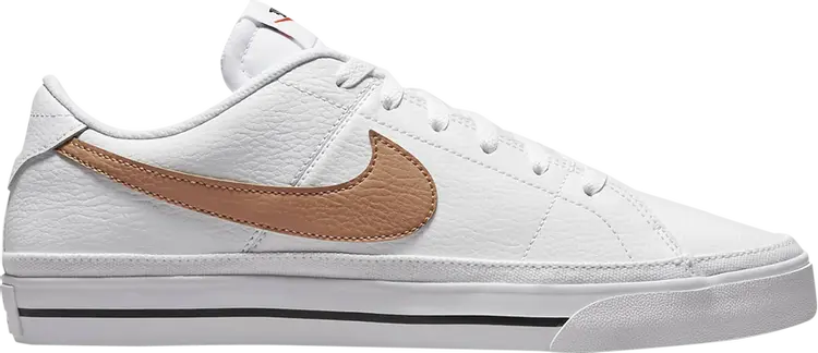 

Кроссовки Nike Court Legacy 'White Light Cognac', белый