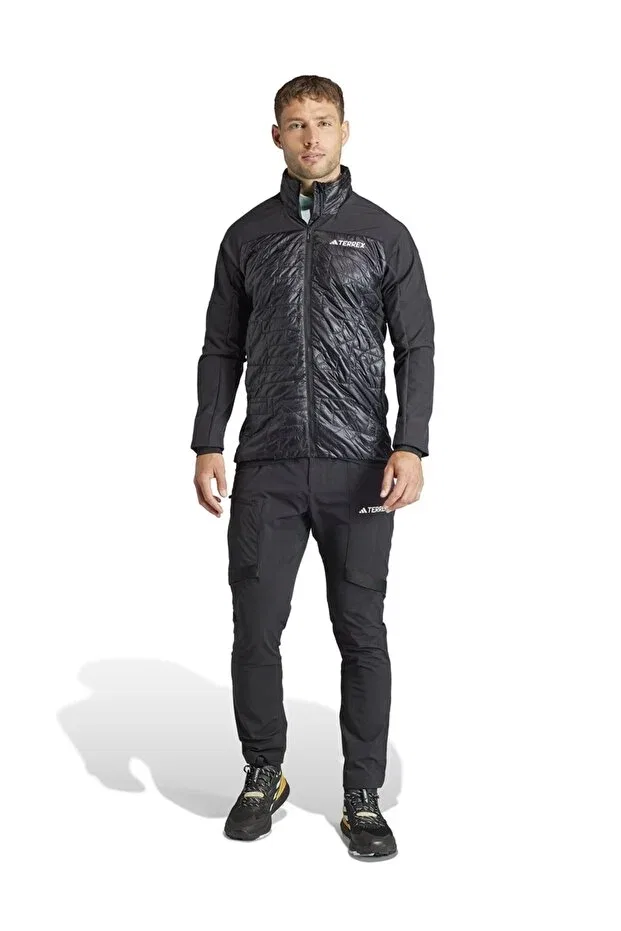 Мужское пальто с воротником-стойкой Terrex Coat Adidas, Black — фото 4