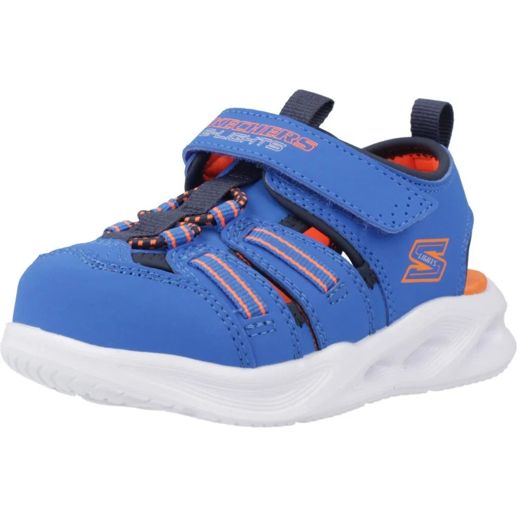 Детские сандалии с принтом Skechers Sola Glow Sandal-hyp, Blau
