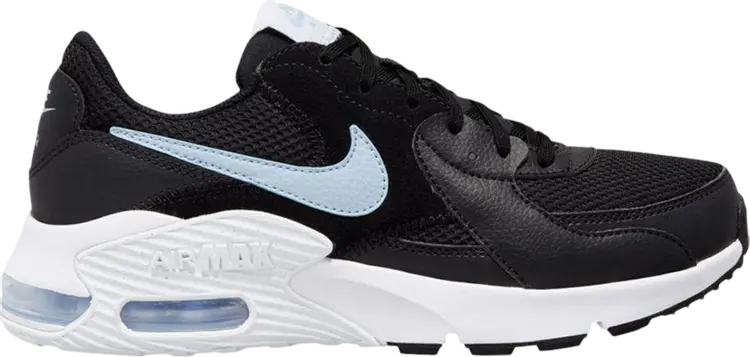 

Кроссовки Nike Wmns Air Max Excee 'Black Hydrogen Blue', черный