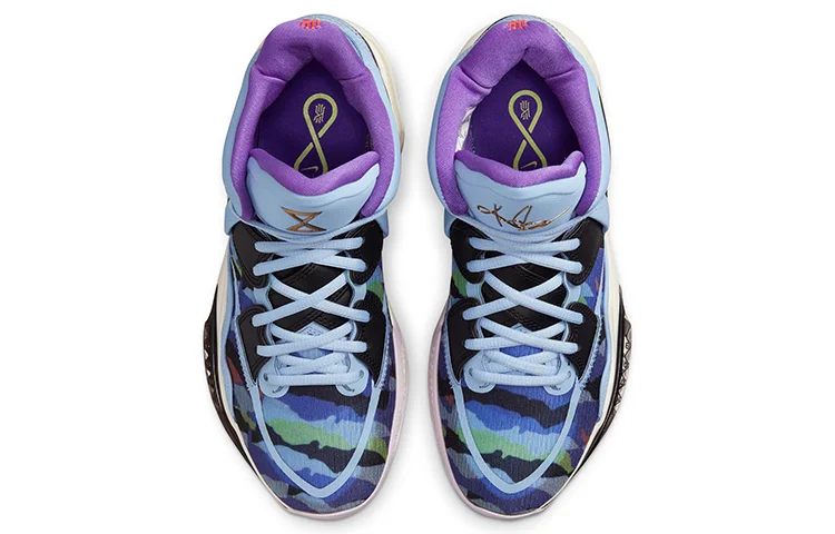 Кроссовки Nike Kyrie 8 Infinity, голубой/черный — фото 3