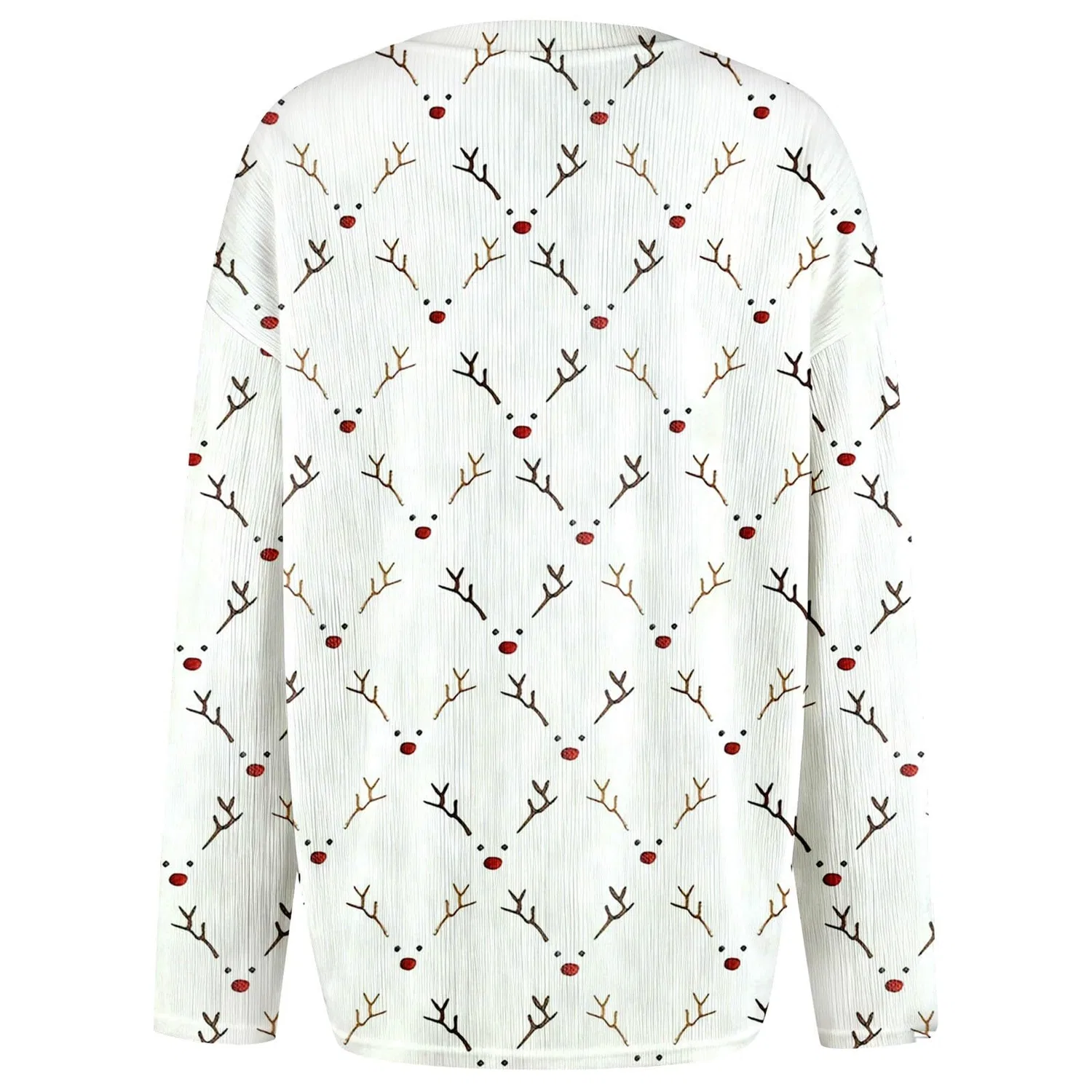 Женский кардиган с принтом Elegante cardigan casual con stampa e abbottonatura, Bianco N. 27 — фото 4