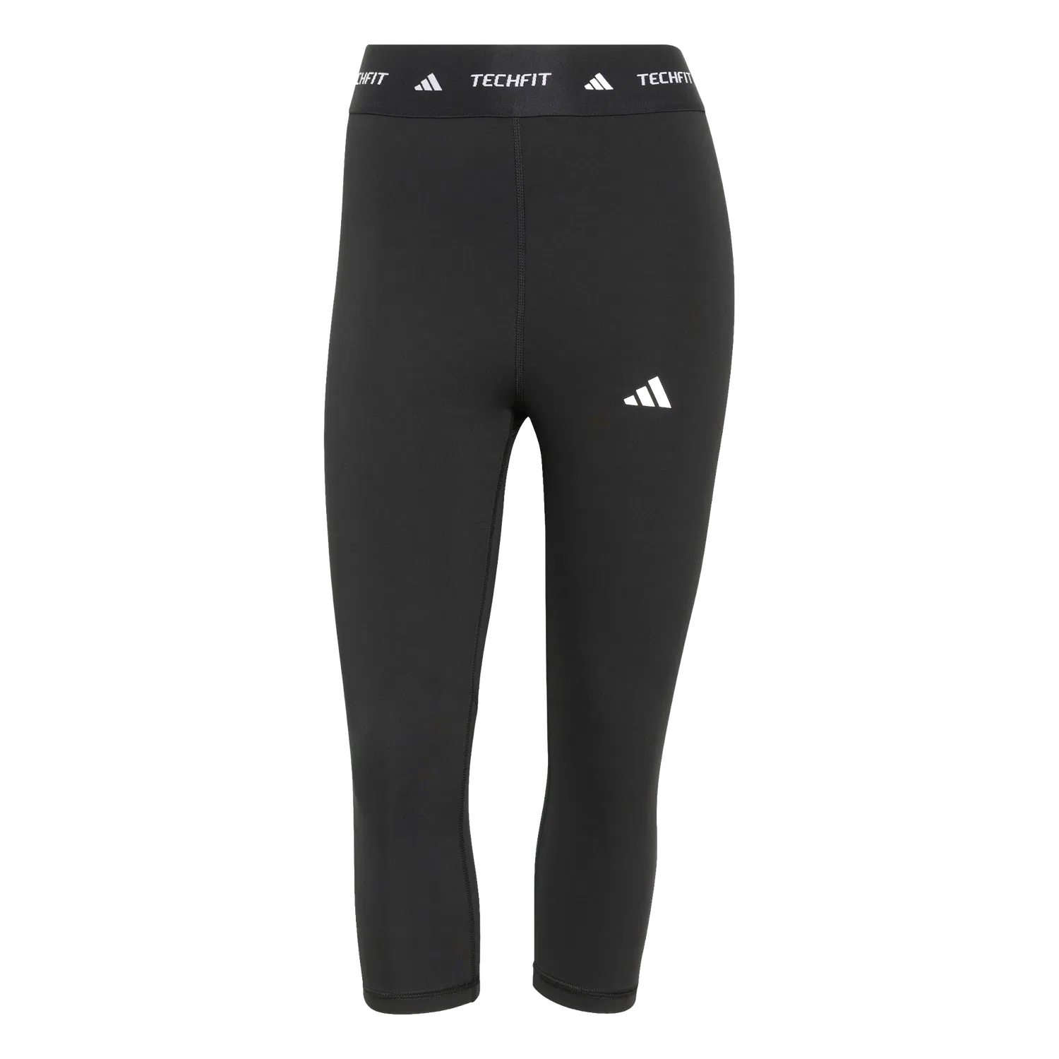 Женские леггинсы капри TECHFIT Adidas, черный