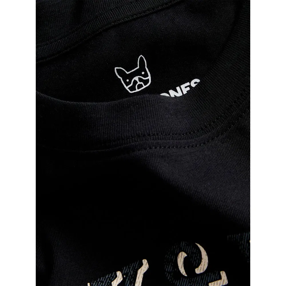 Детская футболка с длинным рукавом Denver Logo Jack & jones, Black — фото 4