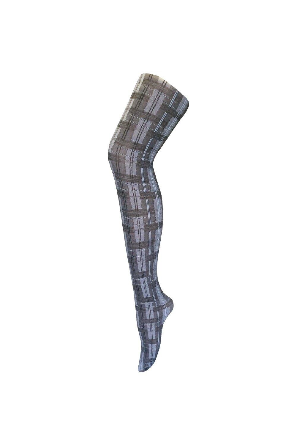 

Модные колготки с цветным непрозрачным рисунком плотностью 80 ден — Skye Sock Snob, черный