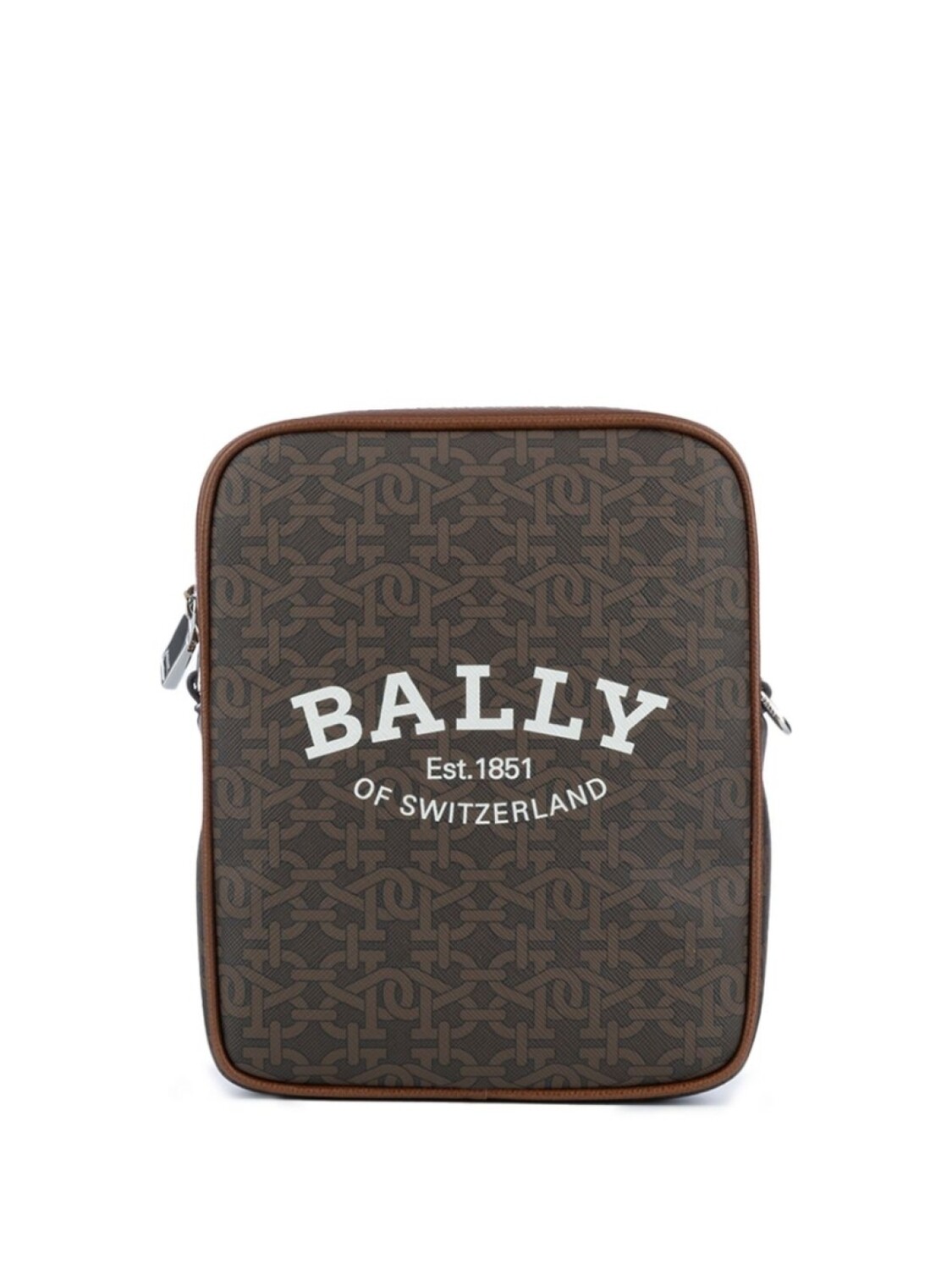 

Кожаная сумка-клатч Bally, коричневый