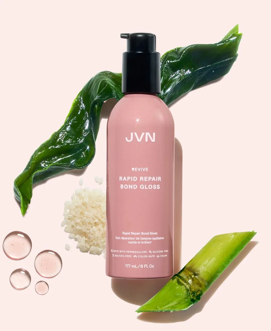 JVN Hair Блеск для восстановления волос Revive Rapid Repair Bond Gloss, 173 мл — фото 3