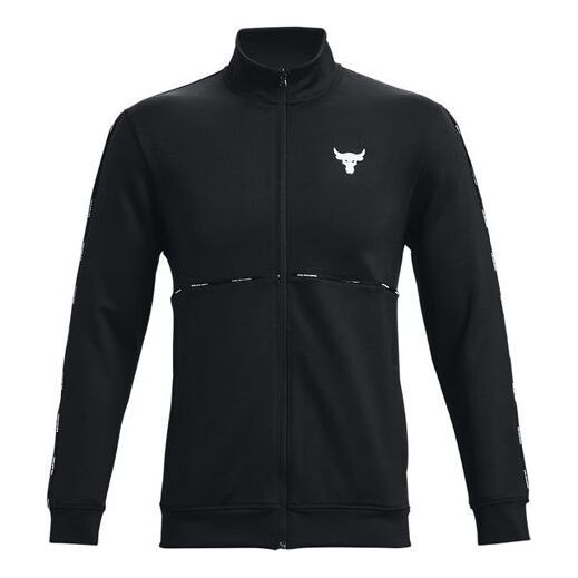 

Куртка project rock jacket 'black' Under Armour, черный