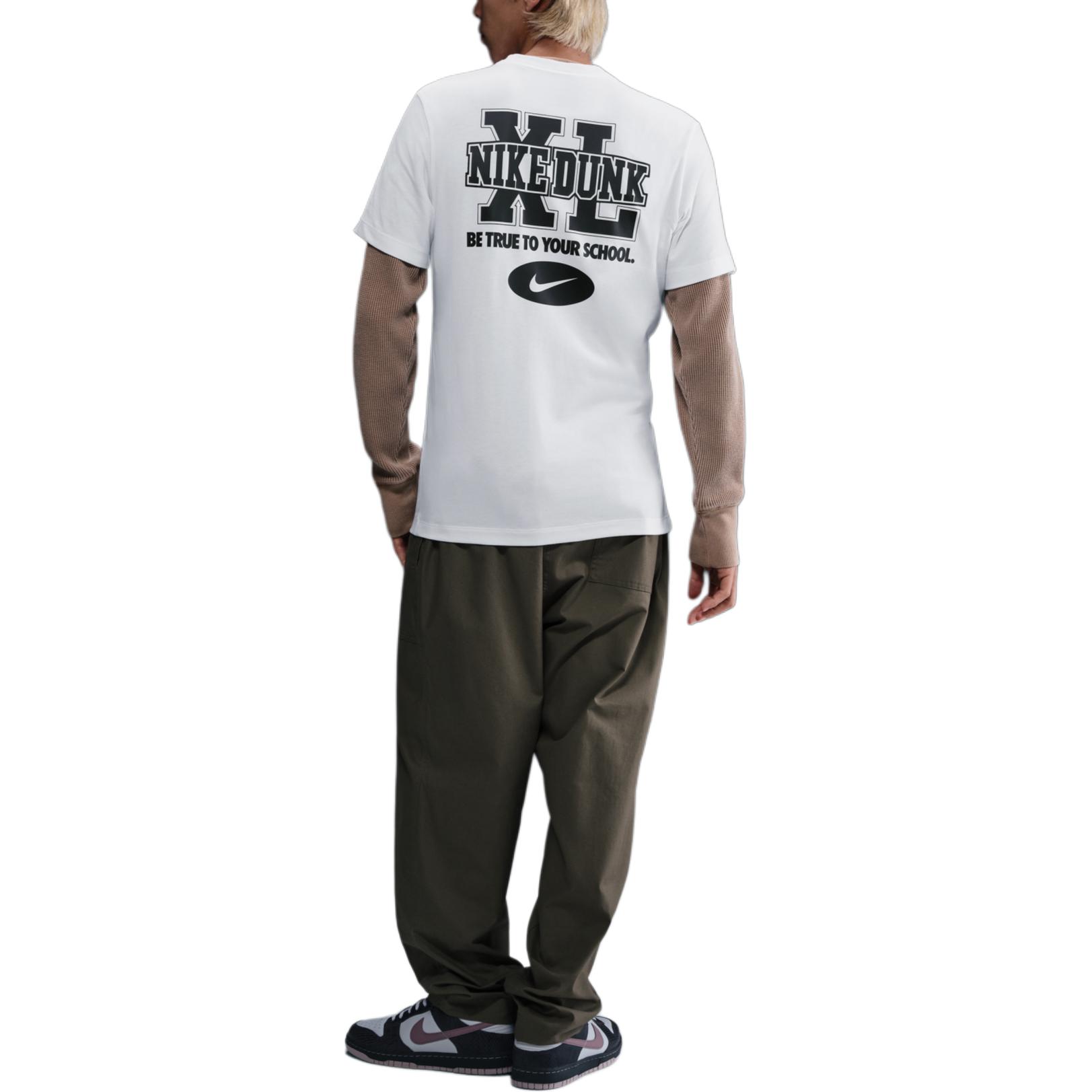 Nike Футболка мужская Dunk AS U NSW TEE OC PK B LBR White — фото 4