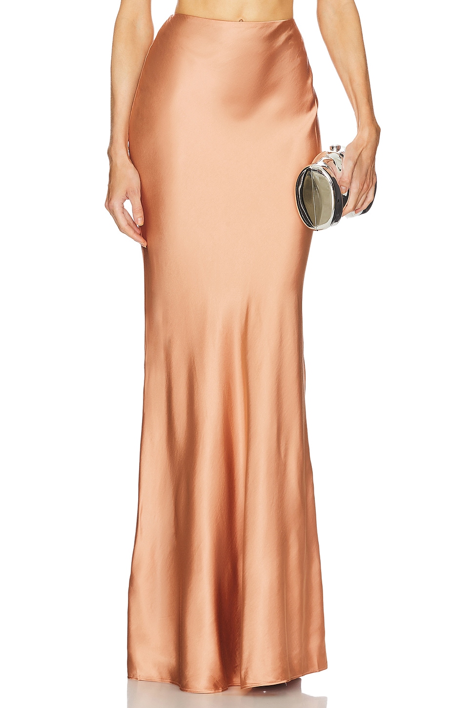 

Юбка макси x revolve perla Michael Costello, коричневый