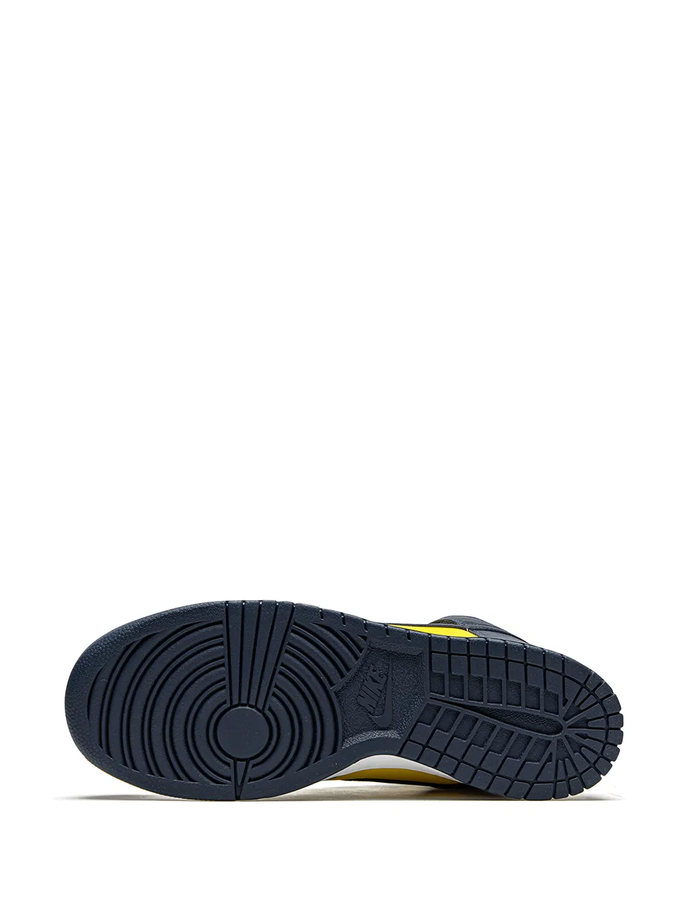 Кроссовки Dunk High SP Michigan Nike, желтый — фото 4