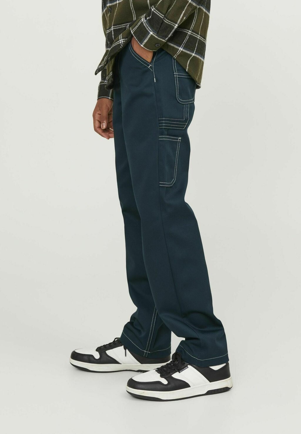 

Джинсы Straight Leg Jpstkarl Jjcarpenter Jnr Jack & Jones, темно-зеленый