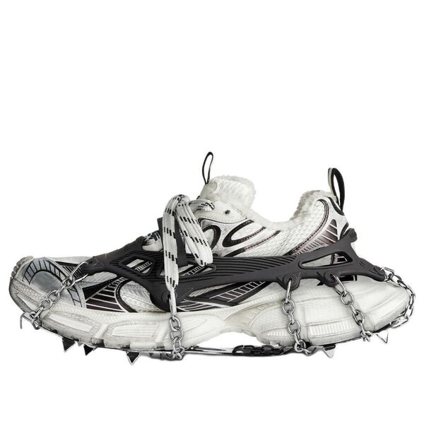 Кроссовки 3xl ski sneakers 'white black mesh' Balenciaga, белый