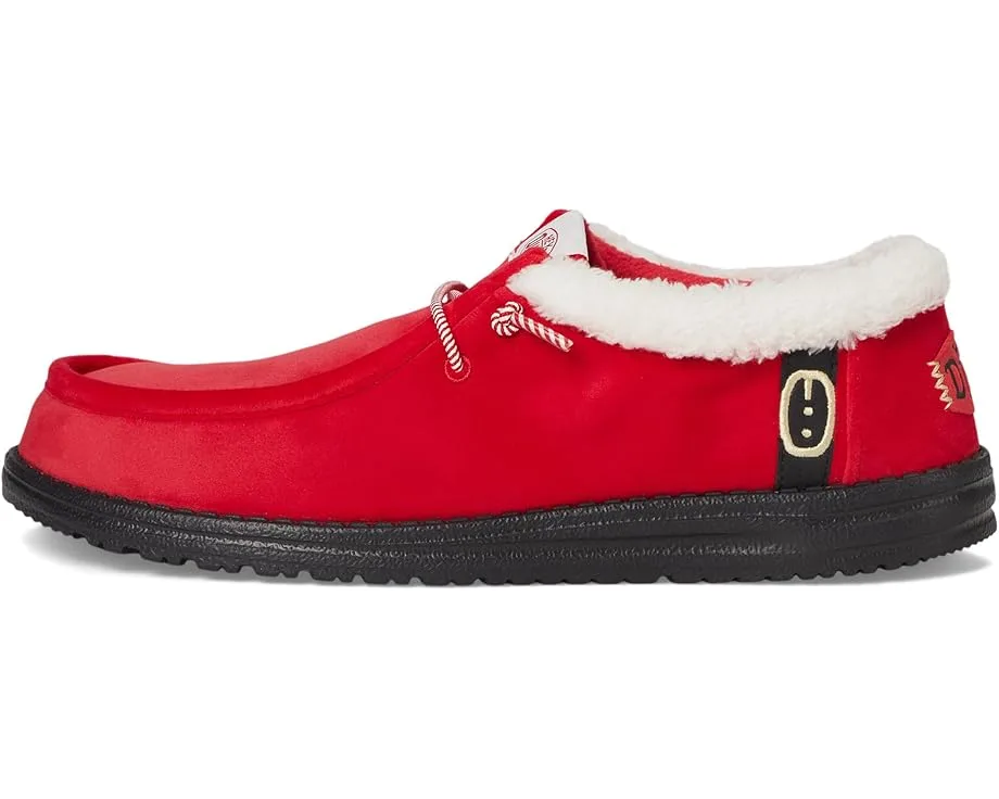 Кроссовки Hey Dude Wally Santa Claus, Red — фото 4