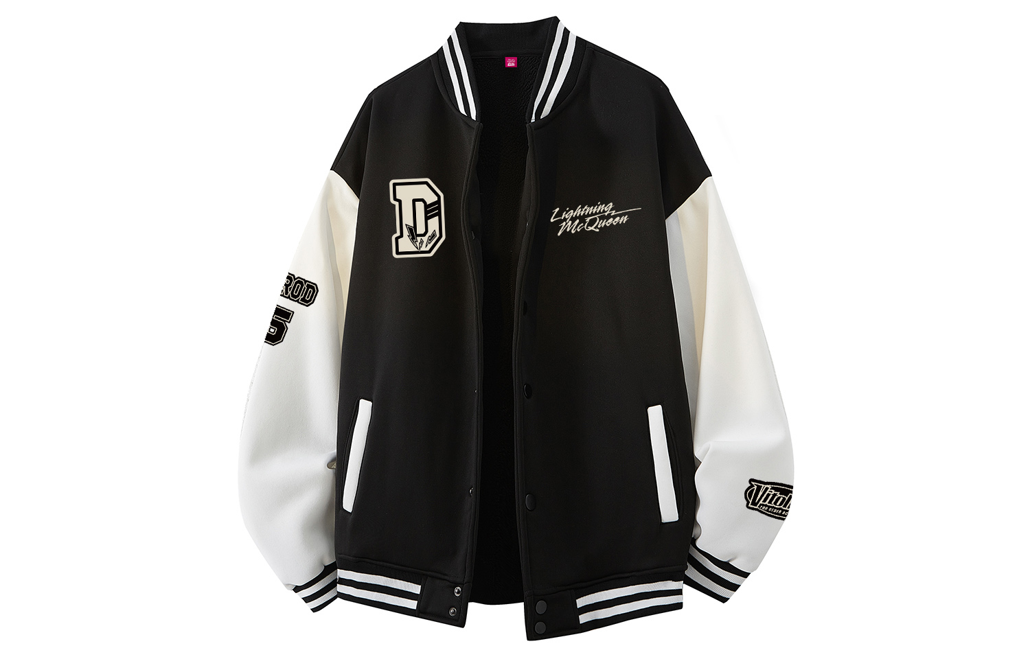 

Disney Бейсбольная майка унисекс, Black (Thick Board Fleece-Lined)