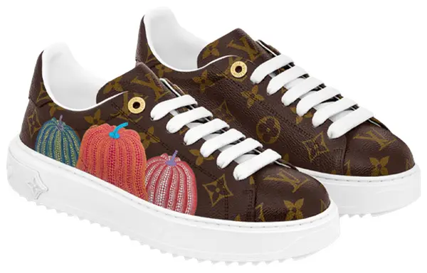 Кроссовки x yk academy time out sneakers 'brown monogram with icons' Louis Vuitton, коричневый — фото 2