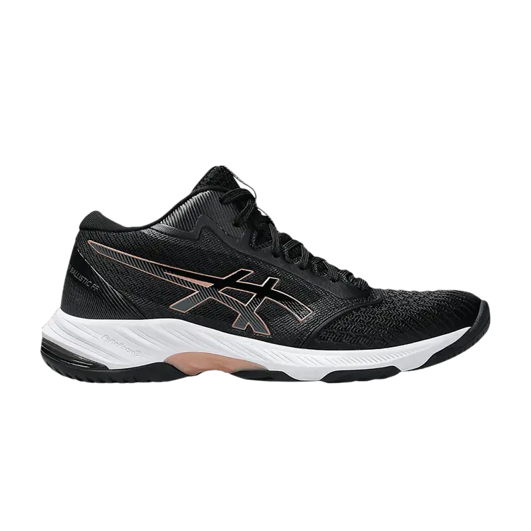 

Кроссовки ASICS Wmns Netburner Ballistic FF MT 3 Black Rose Gold, черный