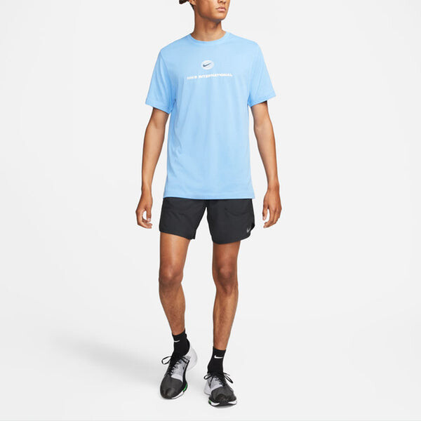 Шорты dri fit однотонные с маленькой этикеткой дышащие быстросохнущие шорты для бега Nike, мульитколор — фото 3