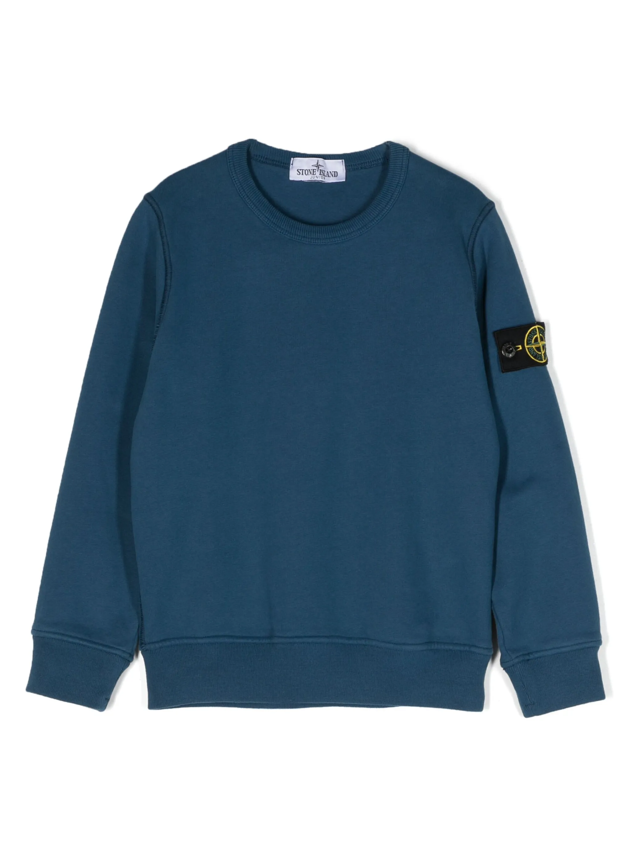 

Толстовка с нашивкой Compass Stone Island Junior, синий