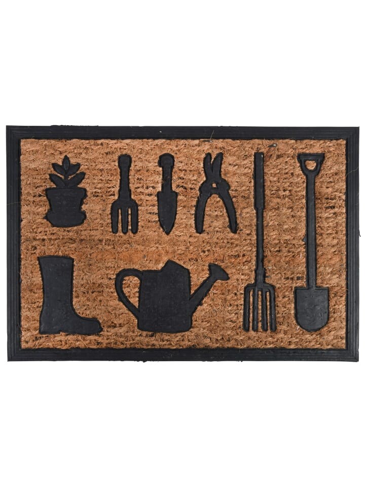 

Коврик для ног Esschert Design, цвет schwarz/braun