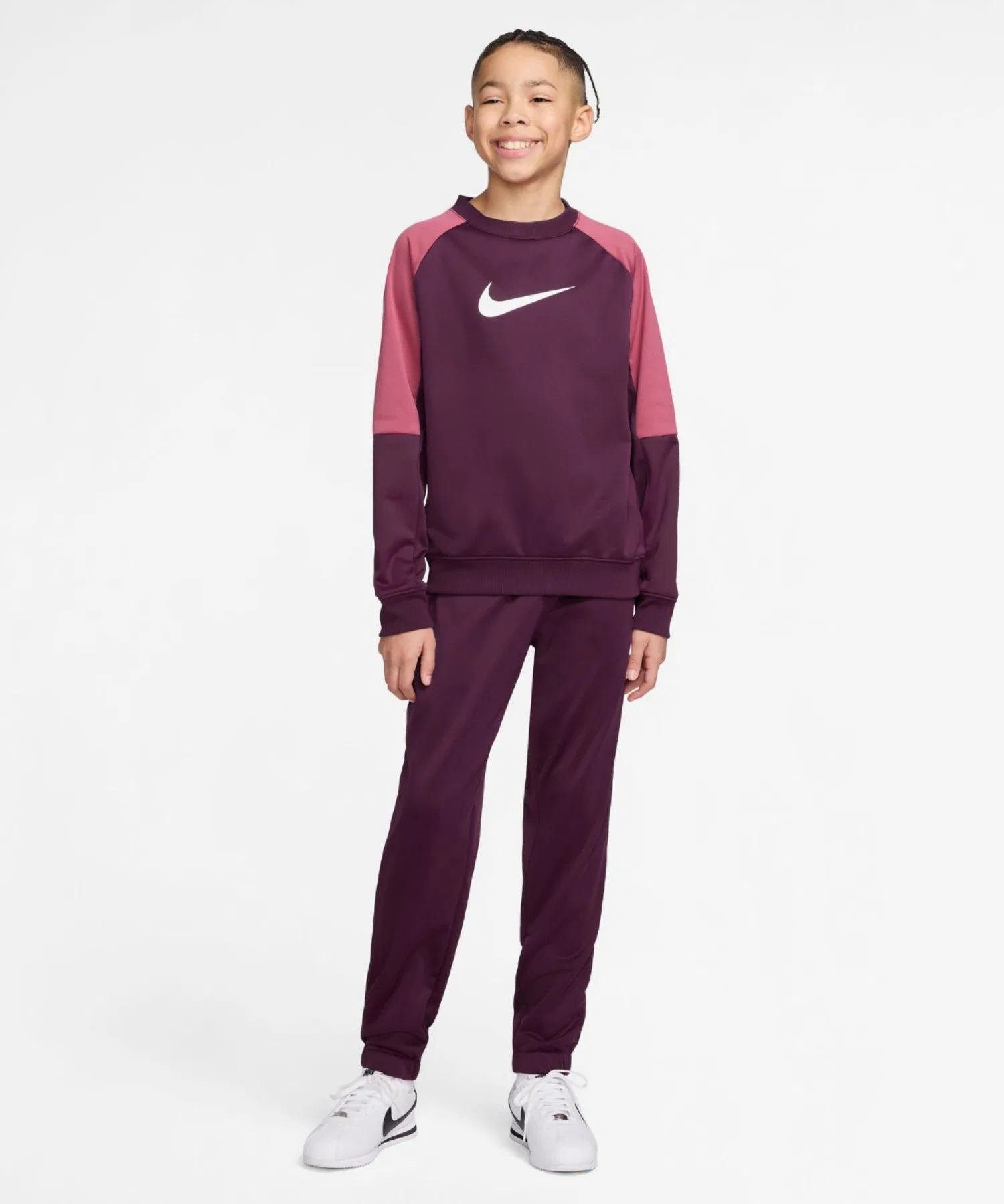 Детский спортивный костюм Nike Sportswear Dri-FIT (верх и низ) HQ9317-610, цвет бордо