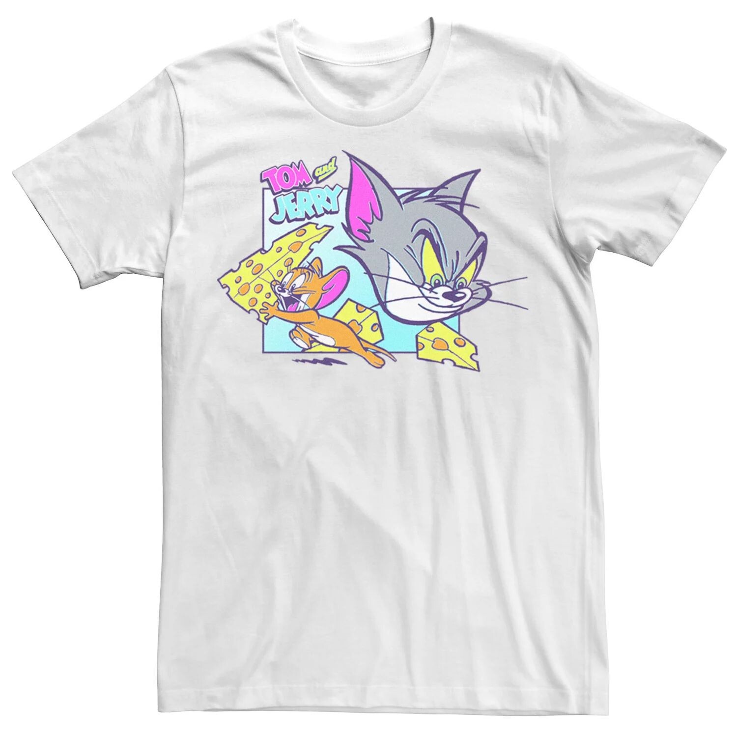 

Мужская футболка Tom And Jerry с сырной футболкой Licensed Character