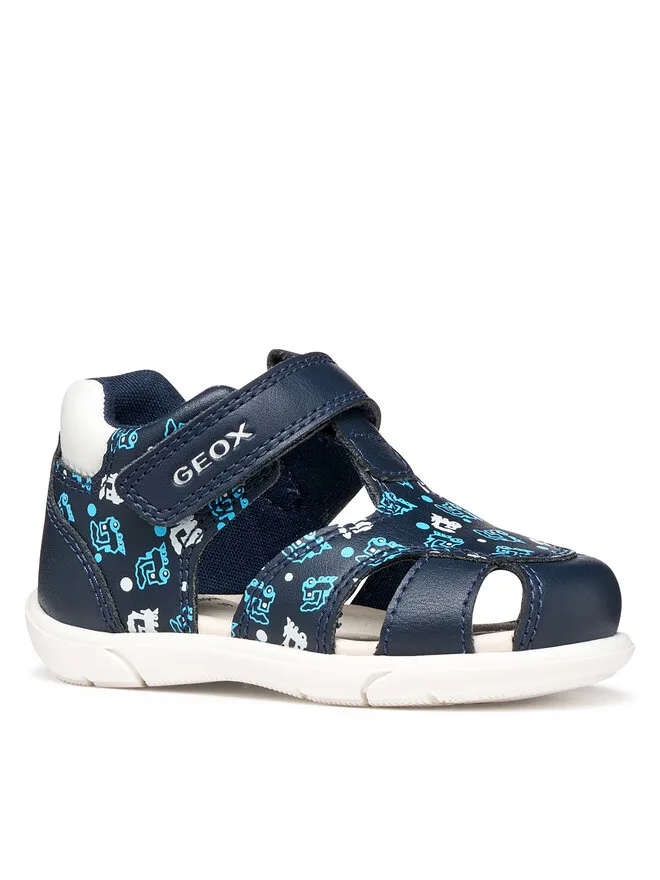 Geox Сандалии B Sandal Zapito Boy B556EC 05404 C4P1Z темно-синие — фото 2