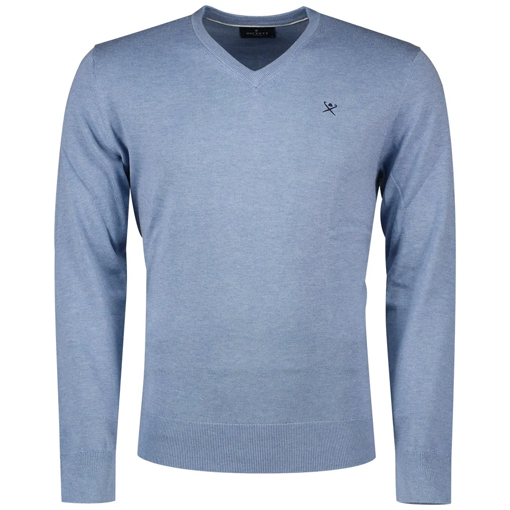 

Свитер Hackett HM703313 v neck, синий