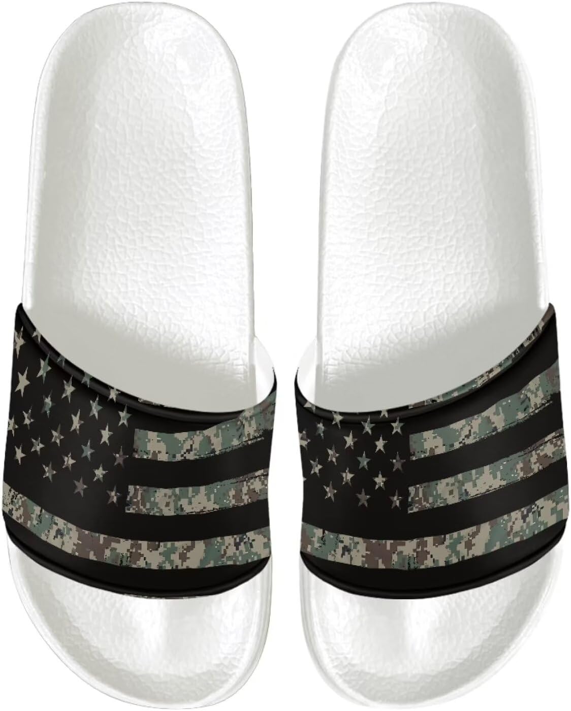 

Мужские сандалии с противоскользящей подошвой, ультракомфортные шлепанцы, легко надеваются, быстро сохнут, для душа, ванны, спа и бассейна, легкие шлепанцы с открытым носком Psesaysky, Old American Flag