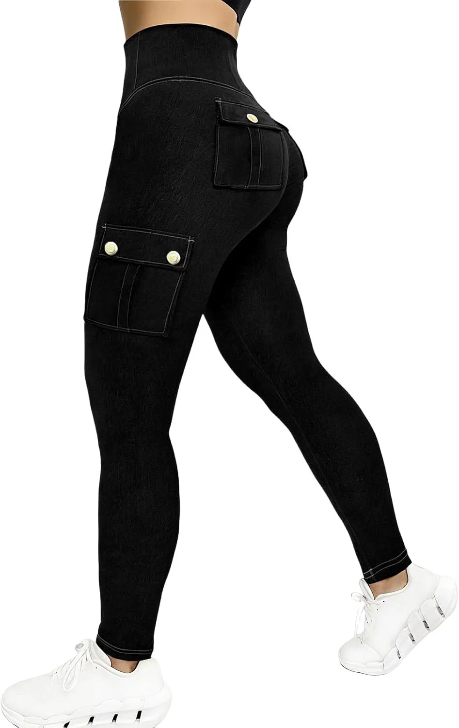 Джинсы для йоги Stretch, Black