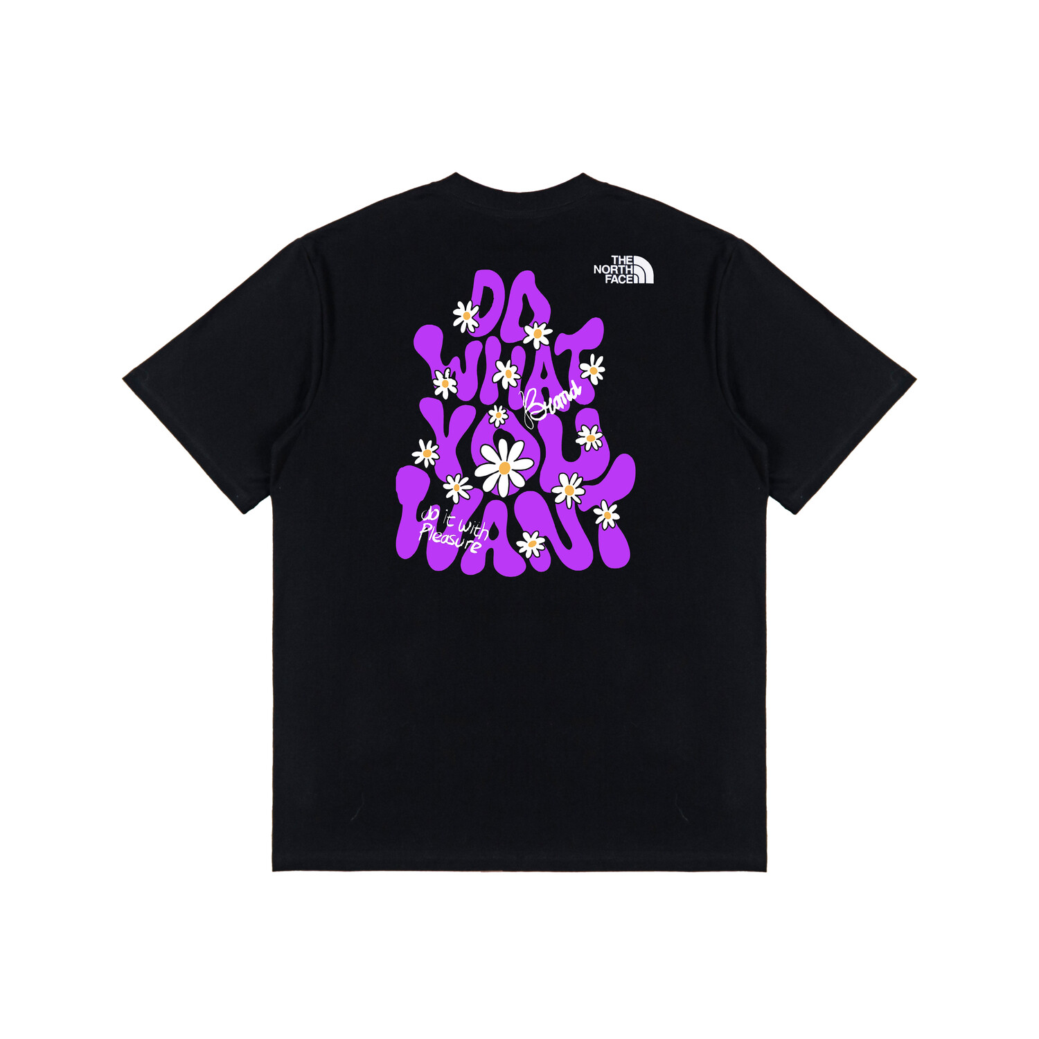 

Футболка унисекс черная The North Face, черный
