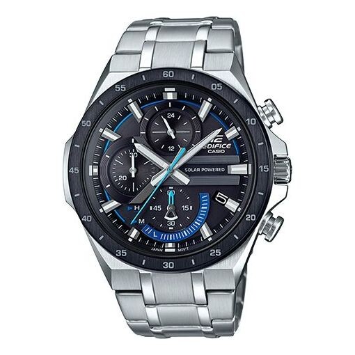 

Часы CASIO Quartz EDIFICE Waterproof Sapphire Crystal Mens Silver Analog, цвет silver