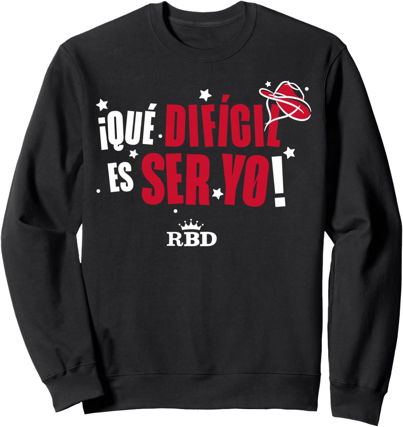 

Толстовка для концертов RBD Rebelde Tour 2023 Rebelde, черная Rebelde Rbd