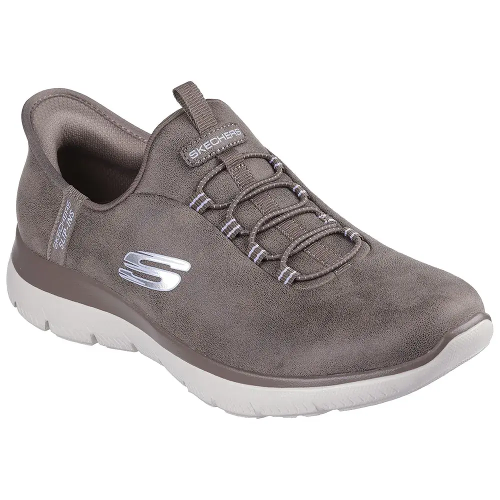 Слипоны Skechers Summits, серый