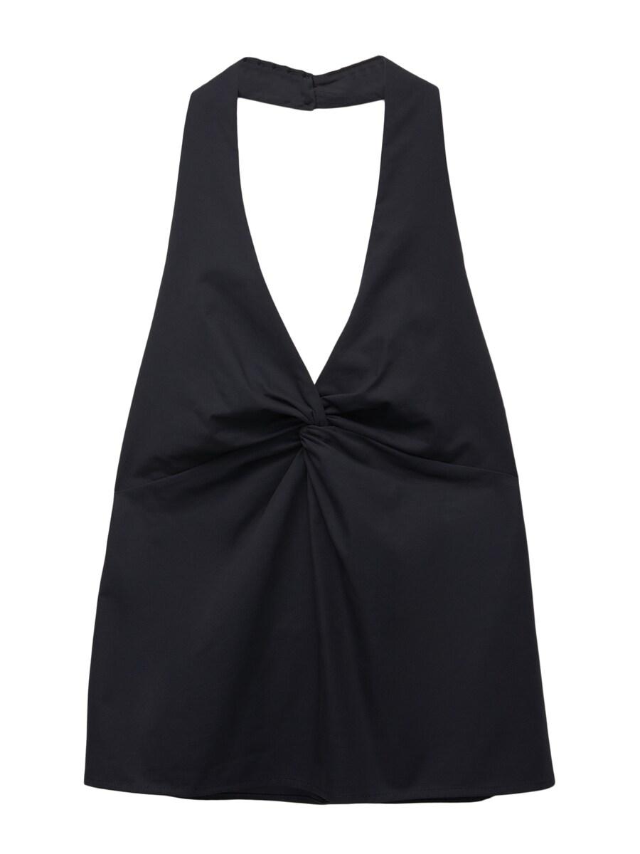 

Топ Pull&Bear, темно-синий