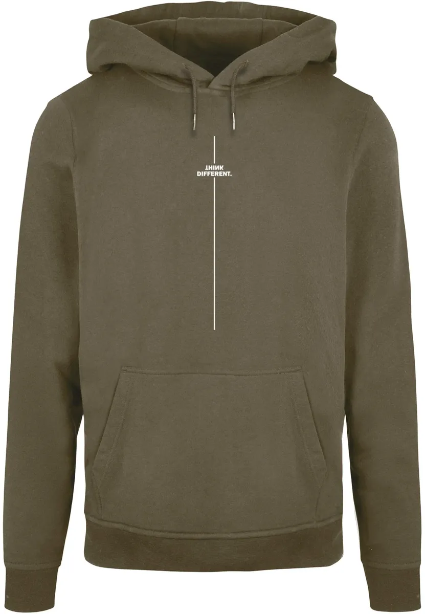 

Толстовка с капюшоном Merchcode " Merchcode Men's Think Different Basic Hoody", оливковый