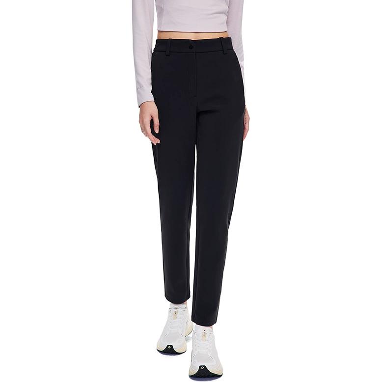 

ANTA Чемпион All Weather Series вязаные спортивные штаны женские базовые Black