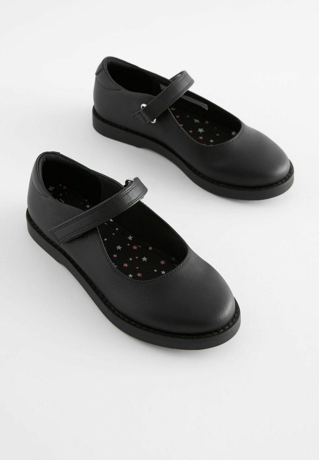Балетки SCHOOL MARY JANE CREPE SOLE SHOESFIT (F) Next, цвет black — фото 2