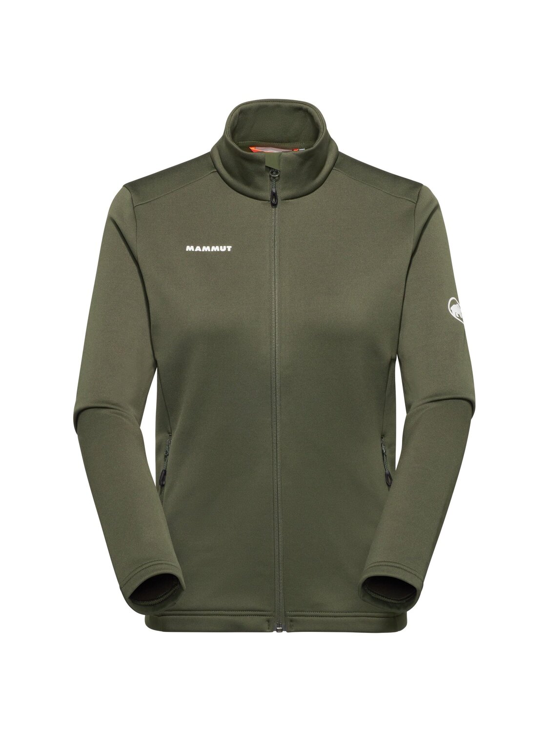 

MAMMUT Спортивная флисовая куртка в зеленом цвете